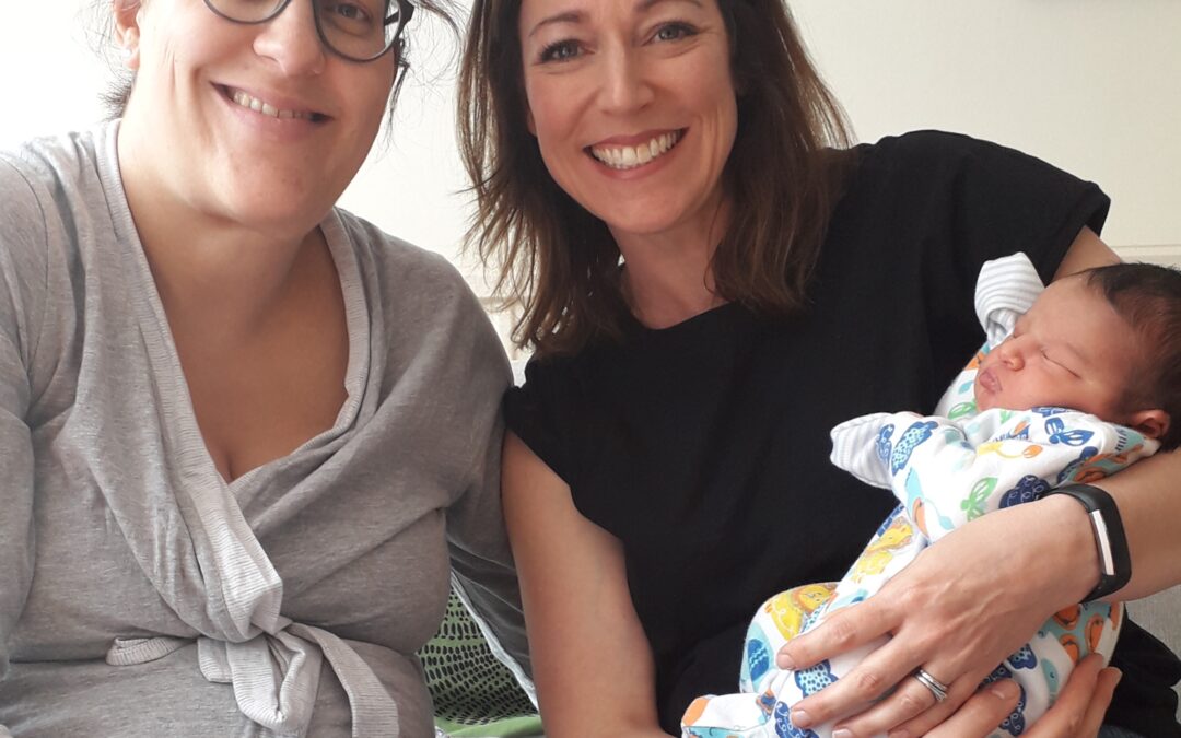 Sophie and Ary’s Water Birth, Baby Inès